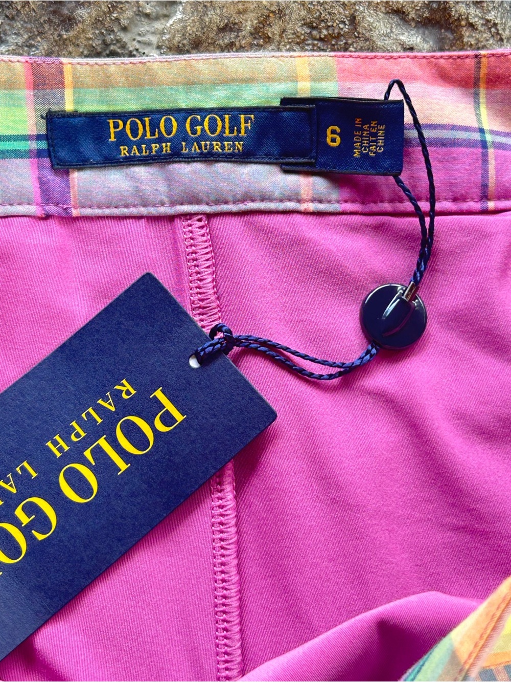 Polo Golf Ralph Lauren Women’s 6 Skirt Cascade Skort Estate Plaid NWT - Picture 3 of 12